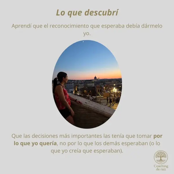 Mi historia y propósito - Lucía Vallejo Coach 4 Presentación de Lucía Vallejo sobre coaching ontológico y transformación organizacional - Slide 4