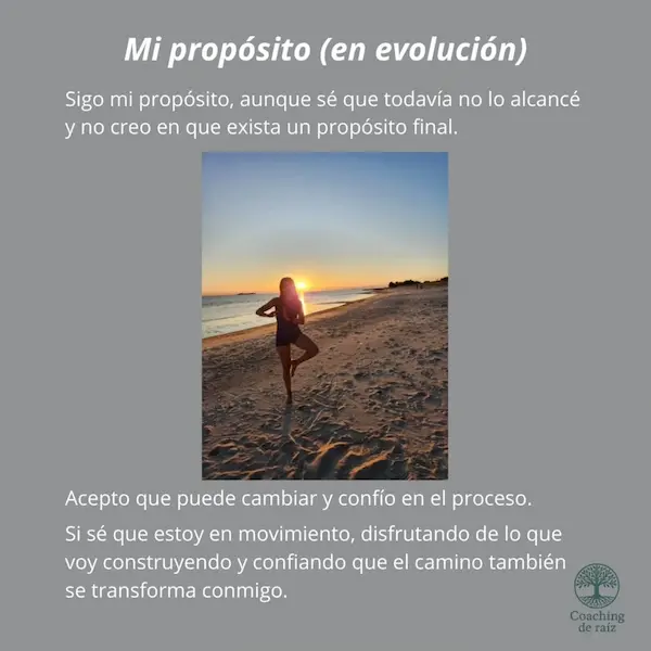 Mi historia y propósito - Lucía Vallejo Coach 5 Presentación de Lucía Vallejo sobre coaching ontológico y transformación organizacional - Slide 5